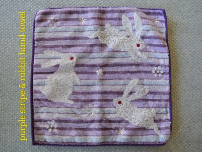 rabbit-hand-towel