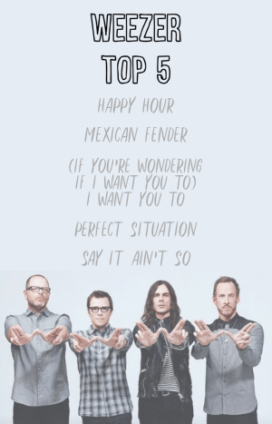 weezer top5